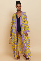 Print Belted Kimono Dress | Dress In Beauty